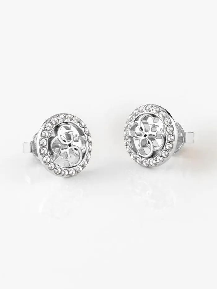 Women 034life In 4g Earrings Silver Guess Jewellery