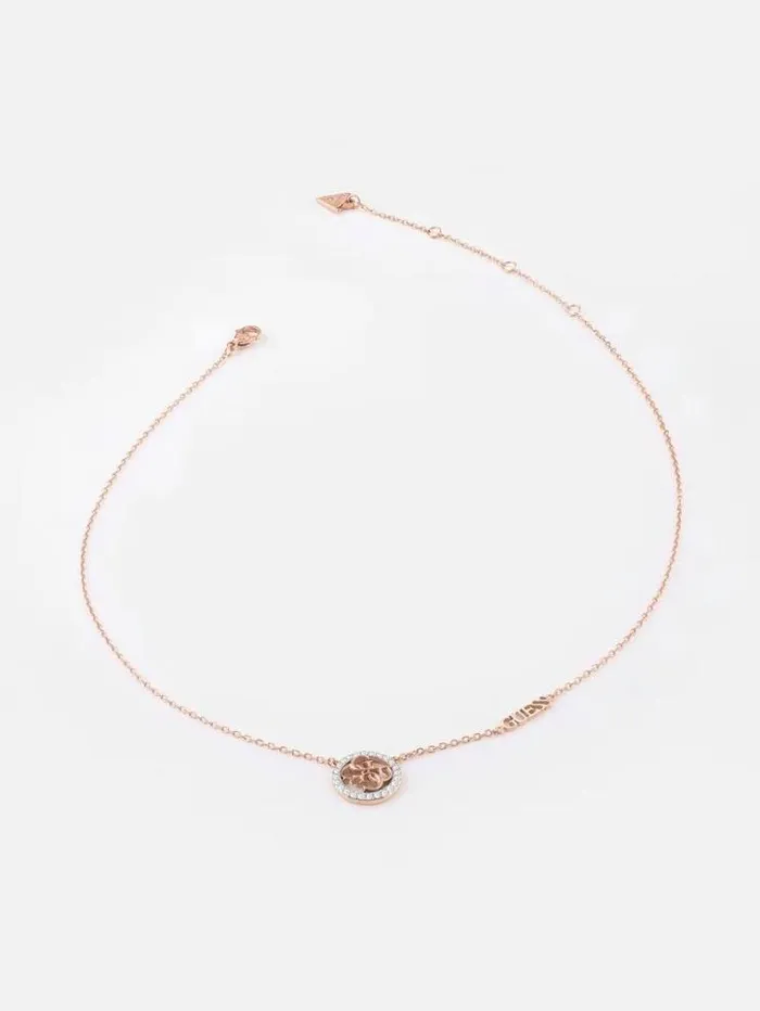 Women 034life In 4g Necklace Rose Gold Guess Jewellery