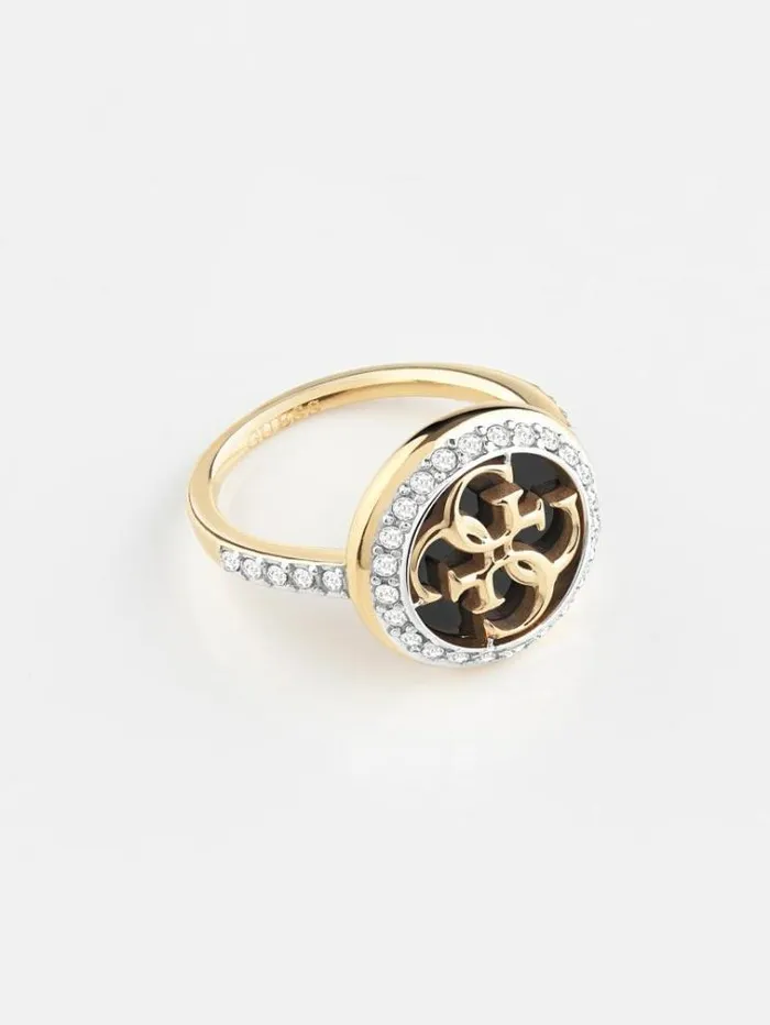 Women 034life In 4g Ring Black Multi Guess Jewellery