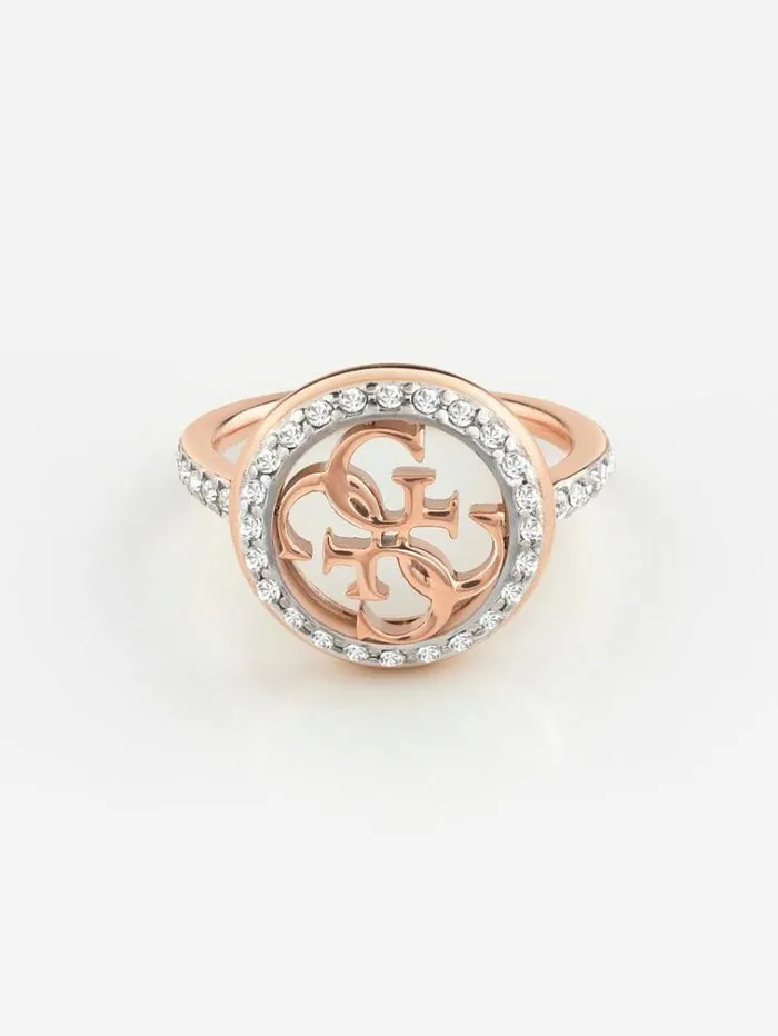 Women 034life In 4g Ring Rose Gold Guess Jewellery