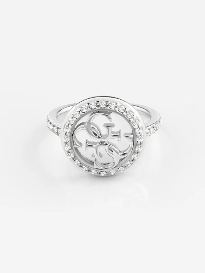 Women 034life In 4g Ring Silver Guess Jewellery
