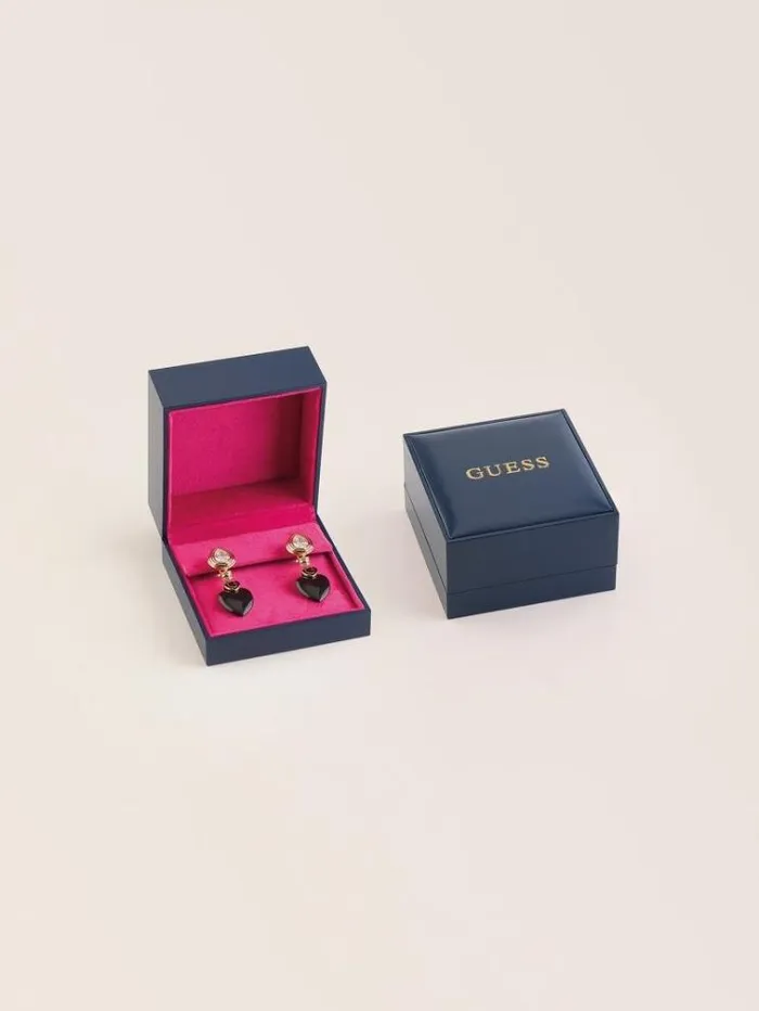 Women 034wild Orchid Earrings Black Multi Guess Jewellery