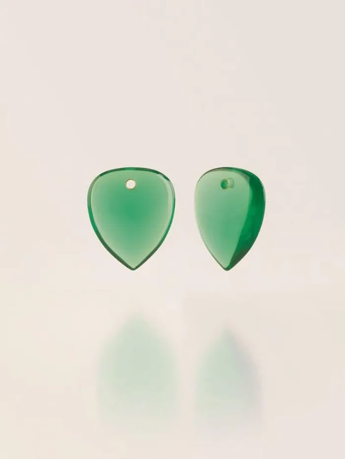 Women 034wild Orchid Earrings Drop Green Guess Jewellery