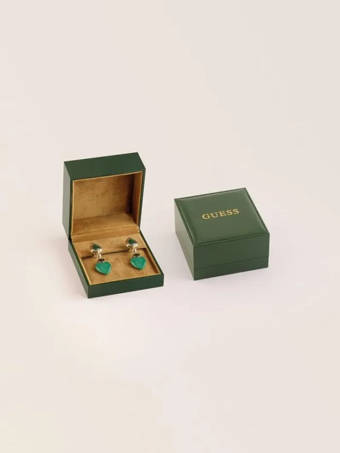 Women 034wild Orchid Earrings Green Multi Guess Jewellery