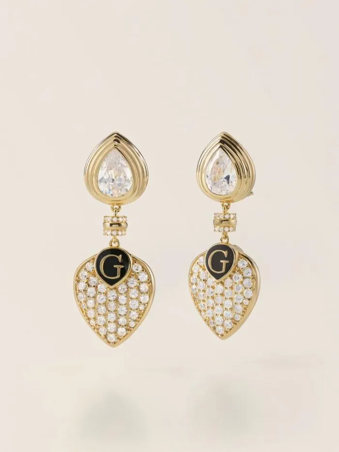 Women 034wild Orchid Earrings White Guess Jewellery