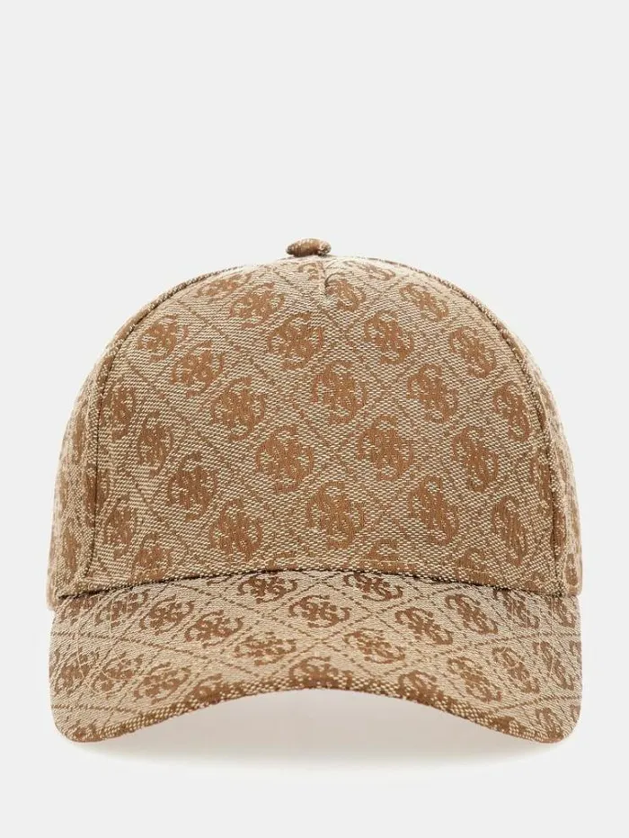 Women 4g Logo Cap Multi Beige Guess Hats And Gloves