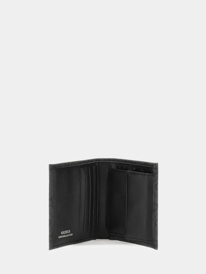 Women 4g Logo Wallet And Keychain Set Black Guess Wallets
