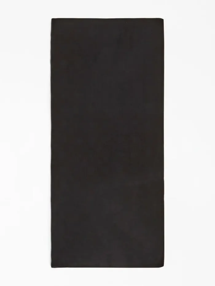Women 4g Peony Logo Jacquard Scarf Black Guess Scarves And Foulards