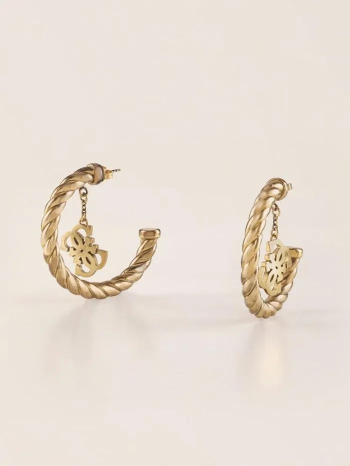 Women 4g Vintage Earrings Gold Guess Jewellery