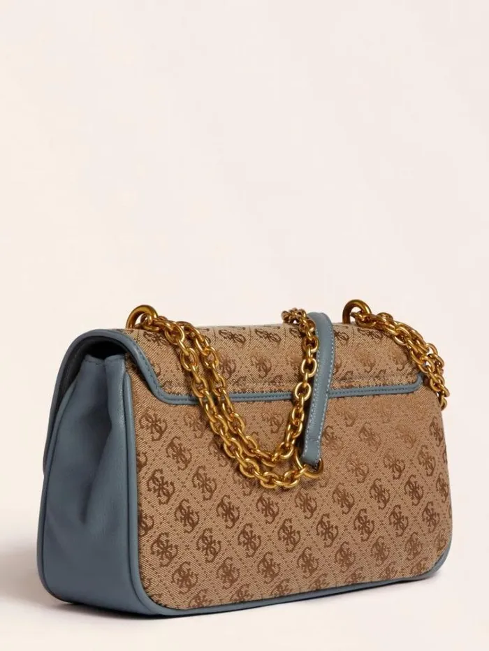 Women Aileen 4g Logo Crossbody Bag Blue Guess Crossbody Bags
