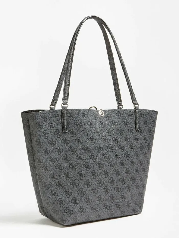Women Alby 4g Logo Shopper Black Guess Shoppers