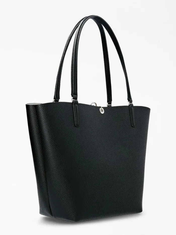 Women Alby Shopper Pochette Black Multi Guess Shoppers