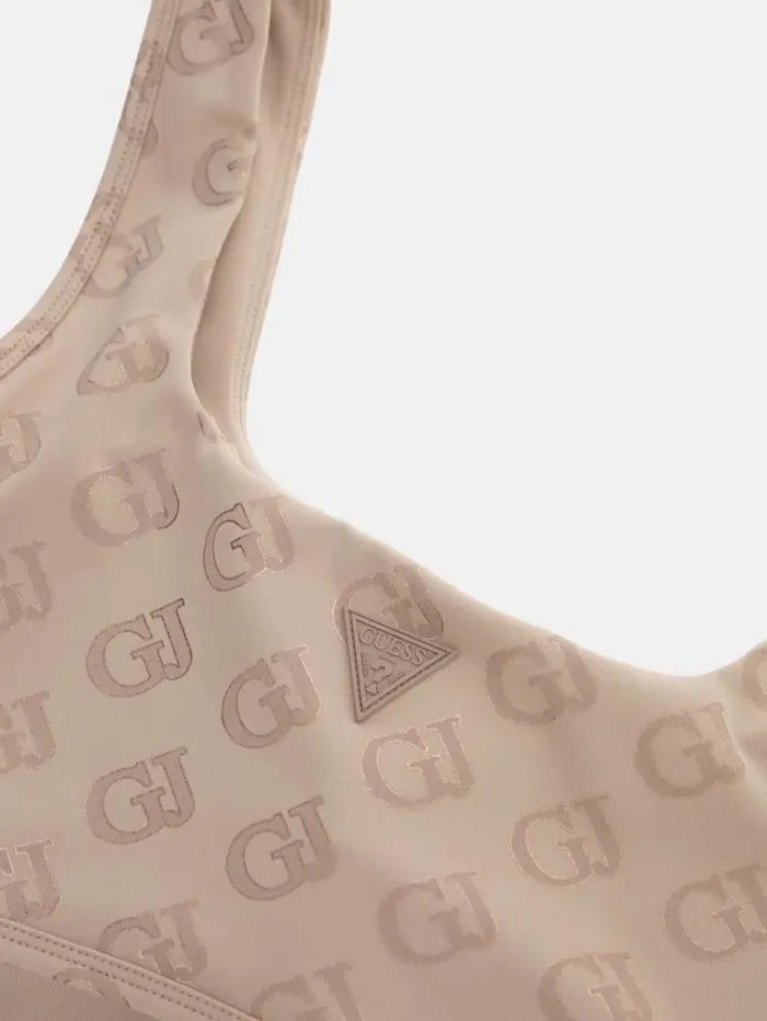 Women All Over Gj Active Bra Multi Pink Guess Activewear