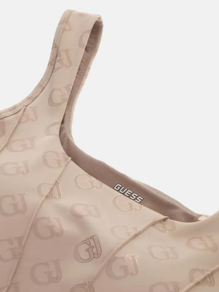 Women All Over Gj Active Bra Multi Pink Guess Activewear