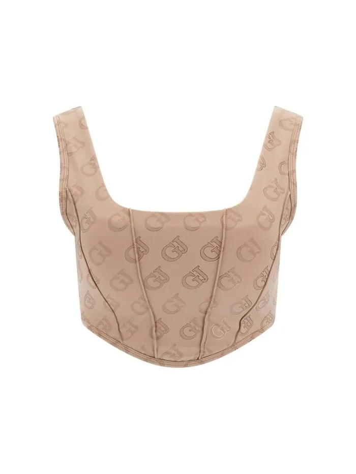 Women All Over Gj Active Bra Multi Pink Guess Activewear