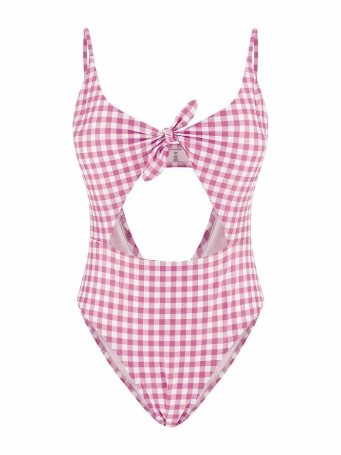 Women All Over Print One Piece Multi Pink Guess Beachwear
