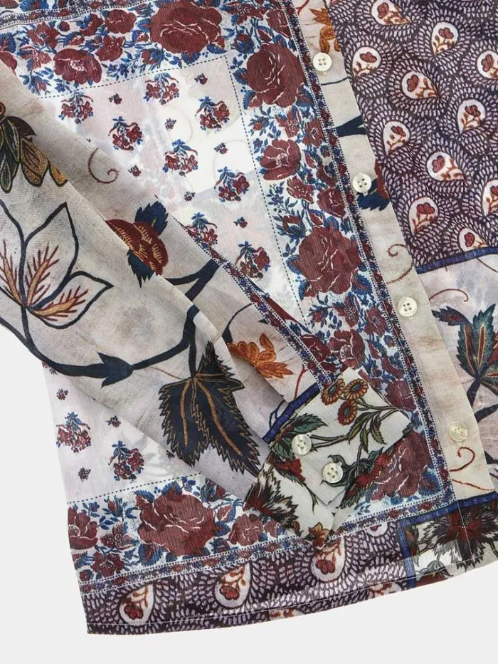 Women All Over Print Shirt Multicolor Pattern Guess Tops And Shirts