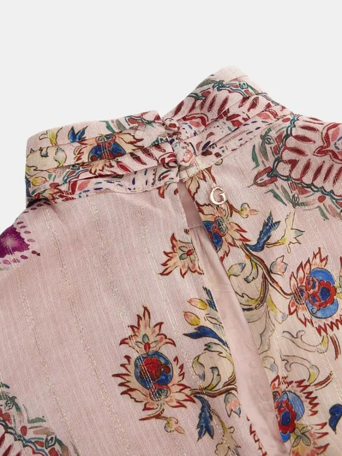 Women All Over Print Top Multicolor Pattern Guess Tops And Shirts