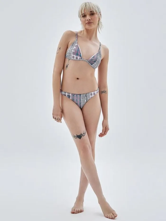 Women All Over Printed Bikini Bottom Multicolor Pattern Guess Beachwear