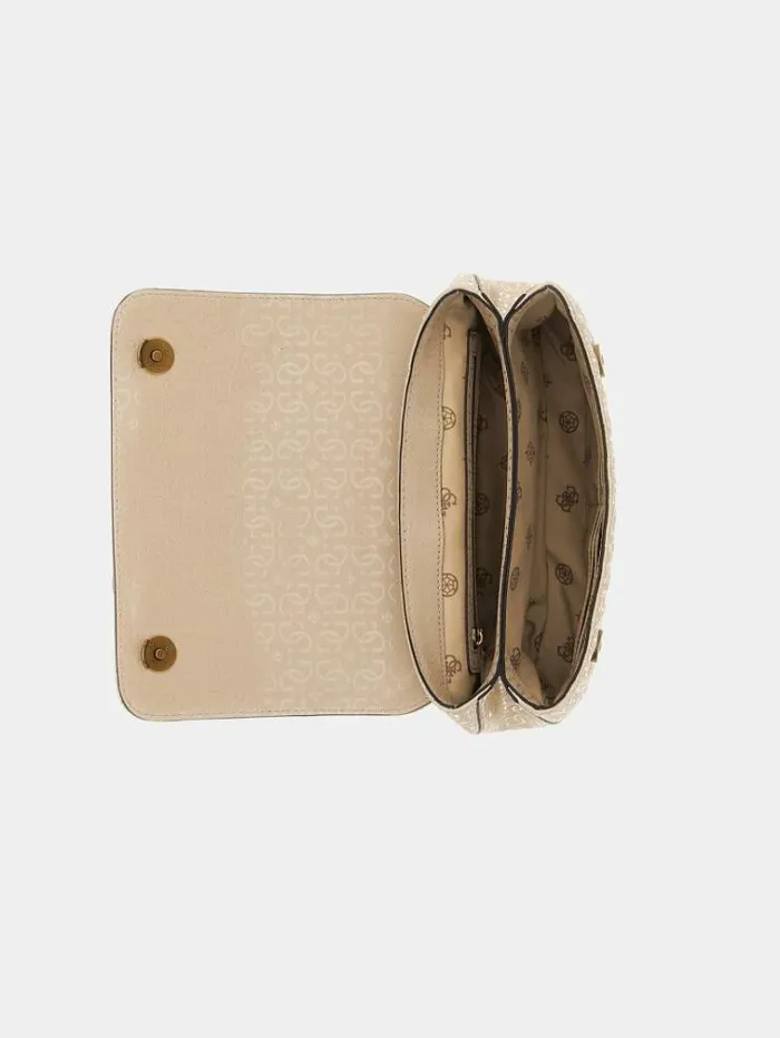 Women Aveta 4g Logo Crossbody Light Pink Guess Crossbody Bags