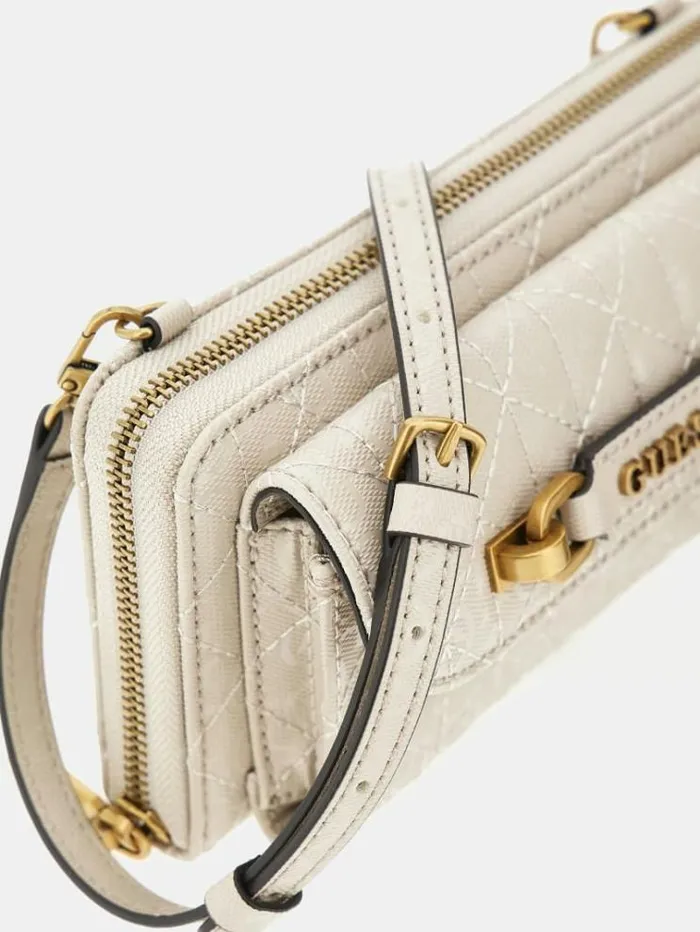 Women Aveta 4g Logo Mini Crossbody Light Pink Guess Crossbody Bags