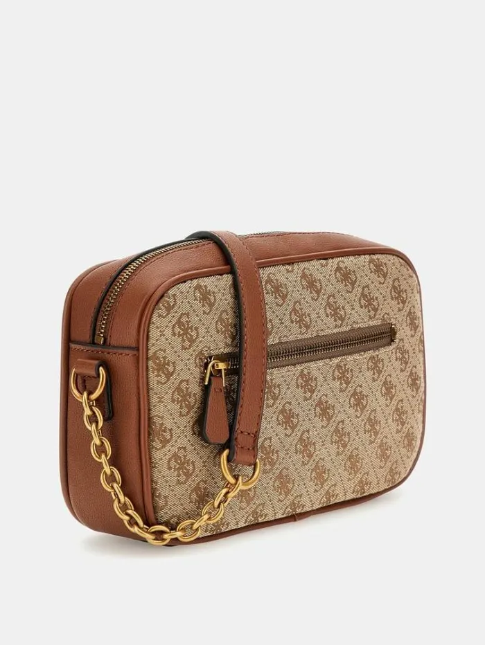 Women Aviana 4g Logo Mini Crossbody Multi Beige Guess Crossbody Bags