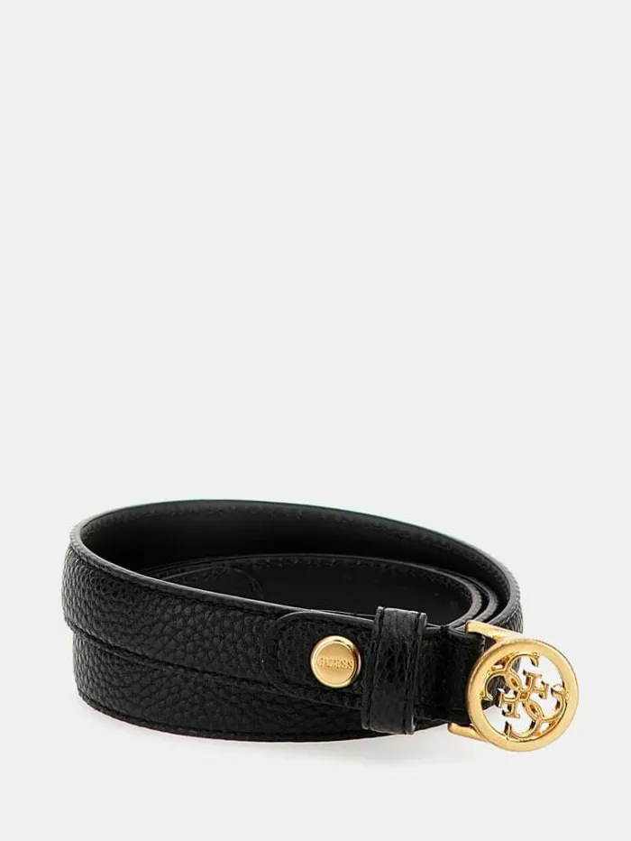 Women Becci 4g Logo Belt Black Guess Belts