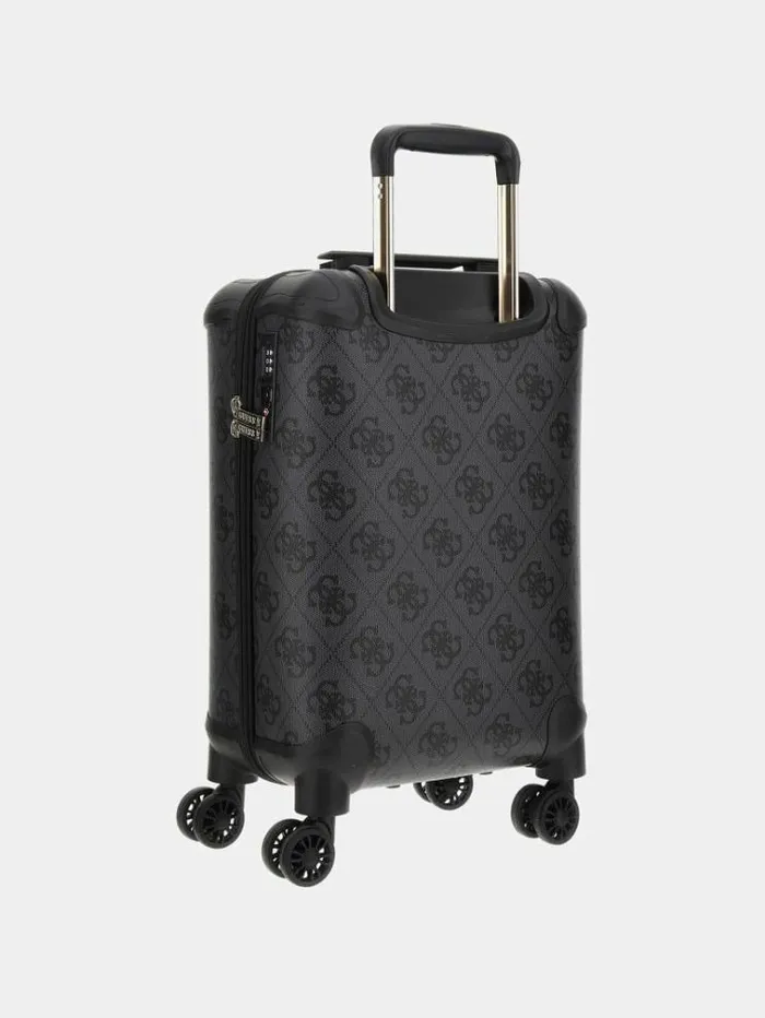 Women Berta 4g Logo Trolley Grey Guess Travel Bags