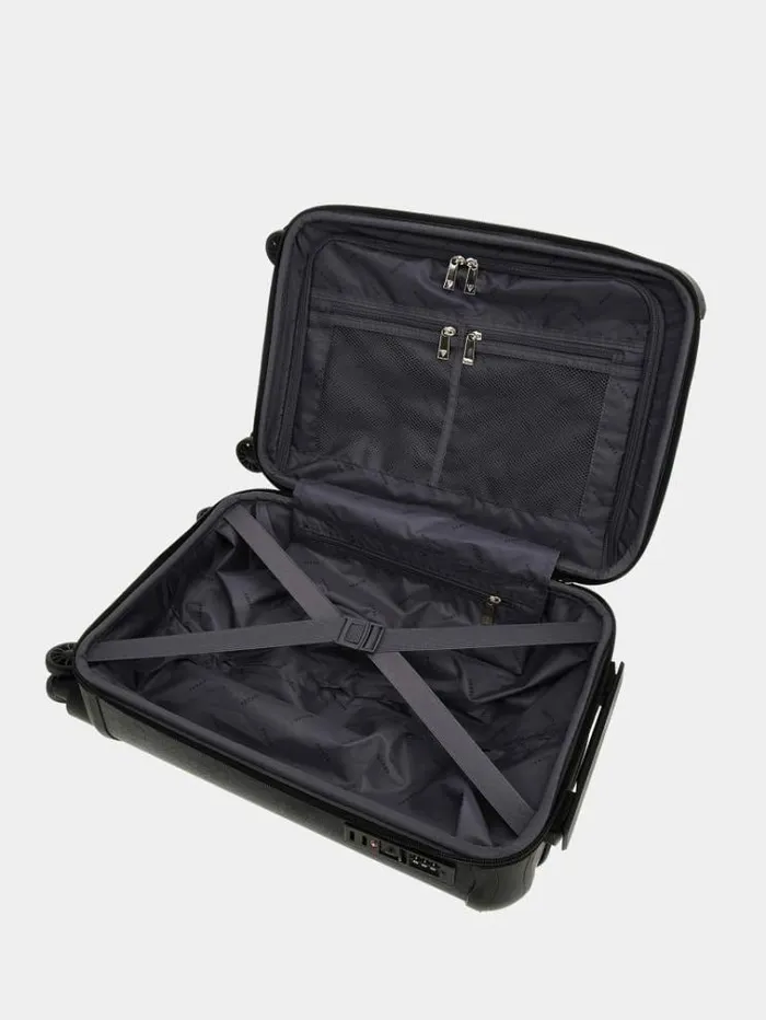 Women Berta 4g Logo Trolley Grey Guess Travel Bags