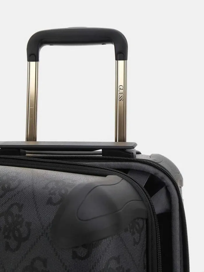 Women Berta 4g Logo Trolley Grey Guess Travel Bags