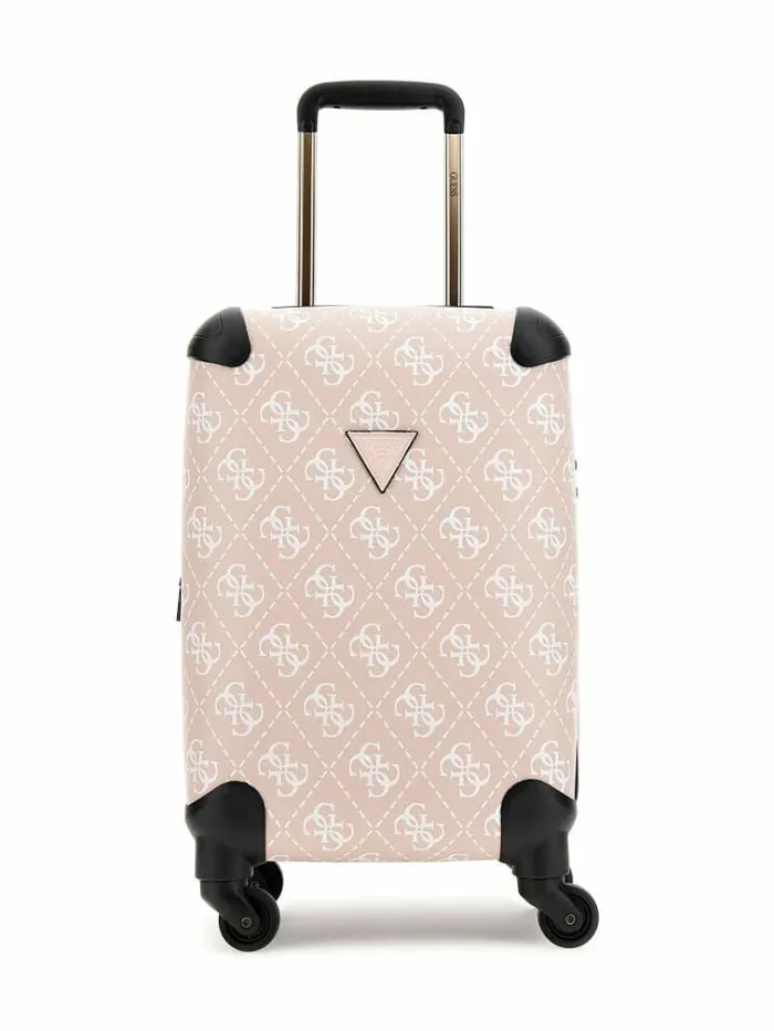 Women Berta 4g Logo Trolley Multi Pink Guess Travel Bags