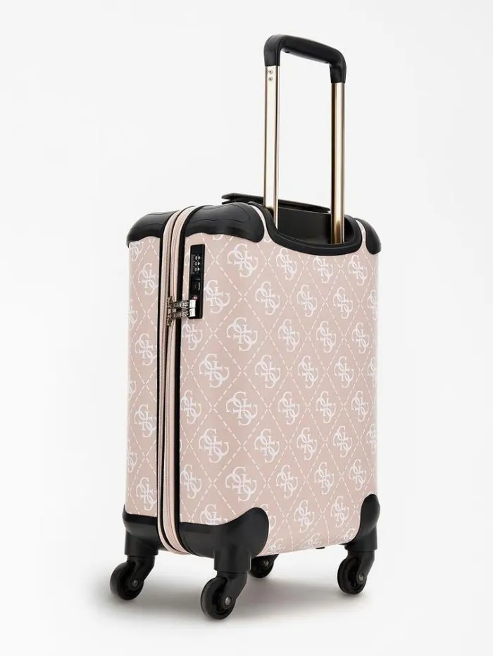 Women Berta 4g Logo Trolley Multi Pink Guess Travel Bags