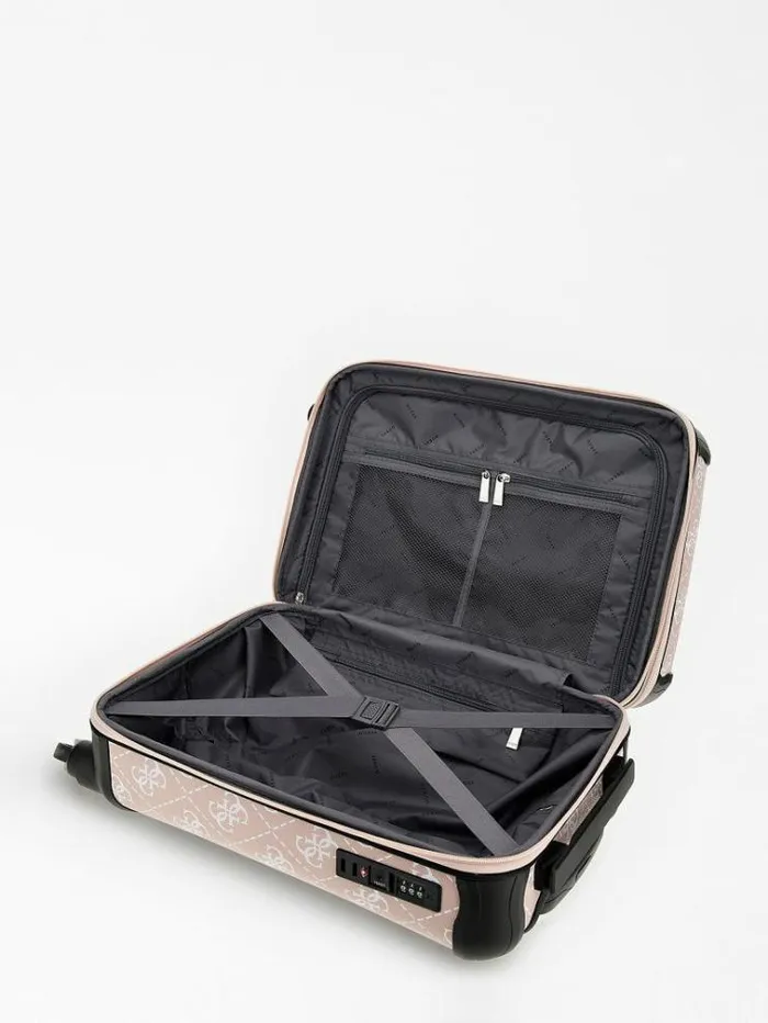 Women Berta 4g Logo Trolley Multi Pink Guess Travel Bags