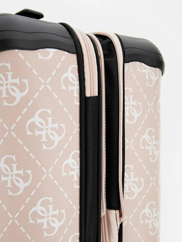 Women Berta 4g Logo Trolley Multi Pink Guess Travel Bags