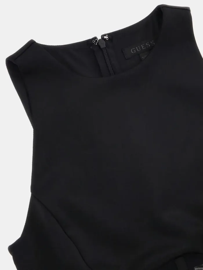 Women Bodycon Mini Scuba Dress Black Guess Dresses And Jumpsuits
