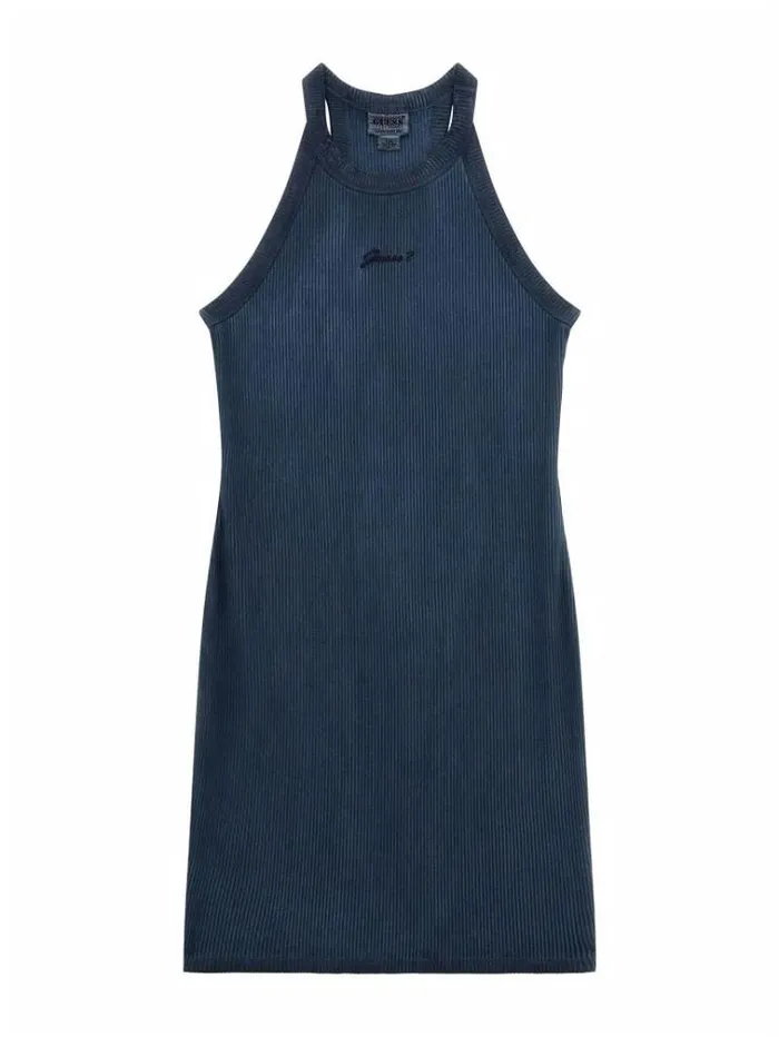 Women Bodycon Tank Dress Blue Guess Dresses And Jumpsuits
