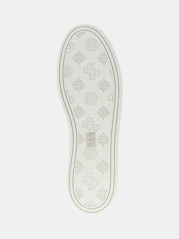 Women Bonny Real Leather Sneakers White Guess Sneakers