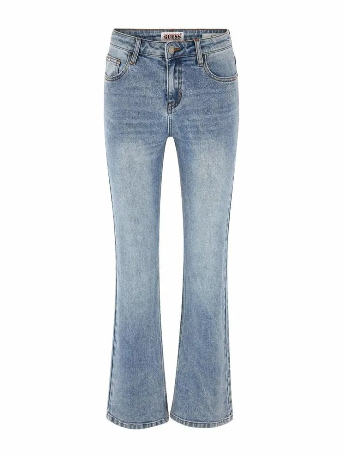 Women Bootcut Denim Pant Light Blue Guess Flared And Bootcut