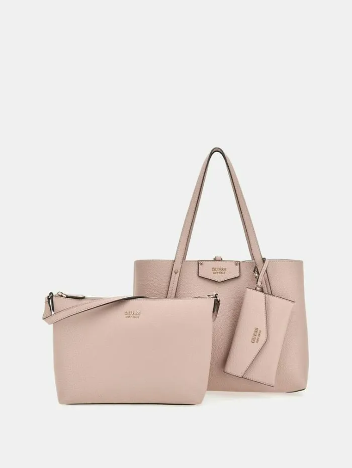 Women Brenton Shopper Pochette Light Pink Guess Shoppers