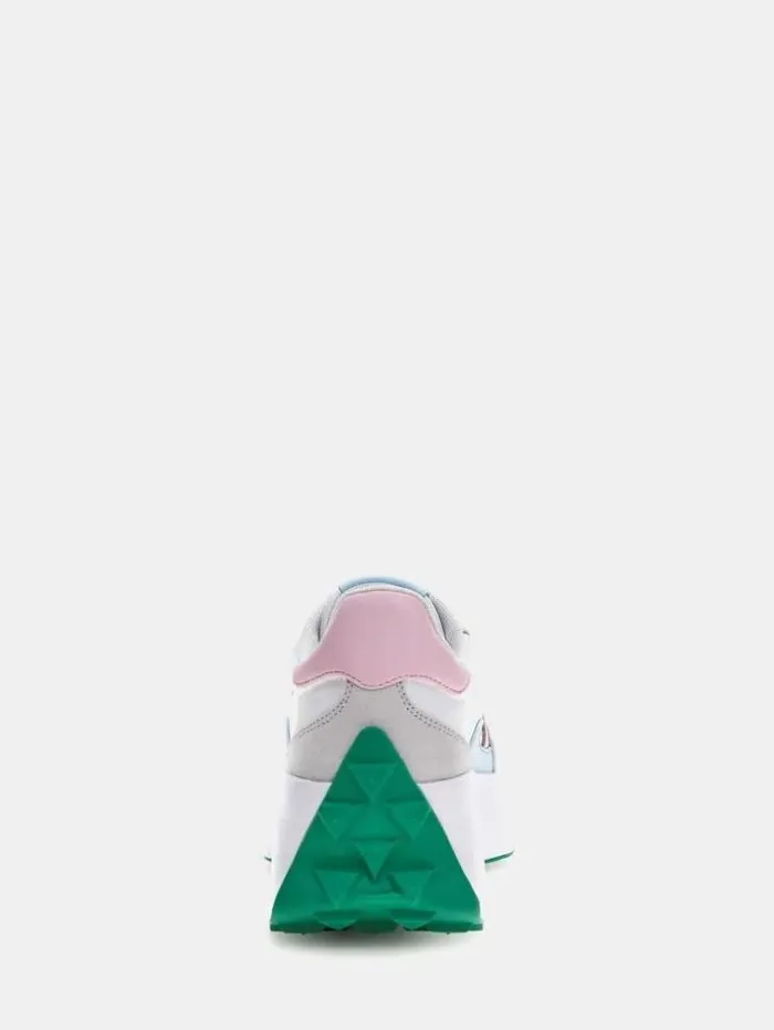 Women Calebb Trianglelogo Running Shoes Multicolor Pattern Guess Sneakers