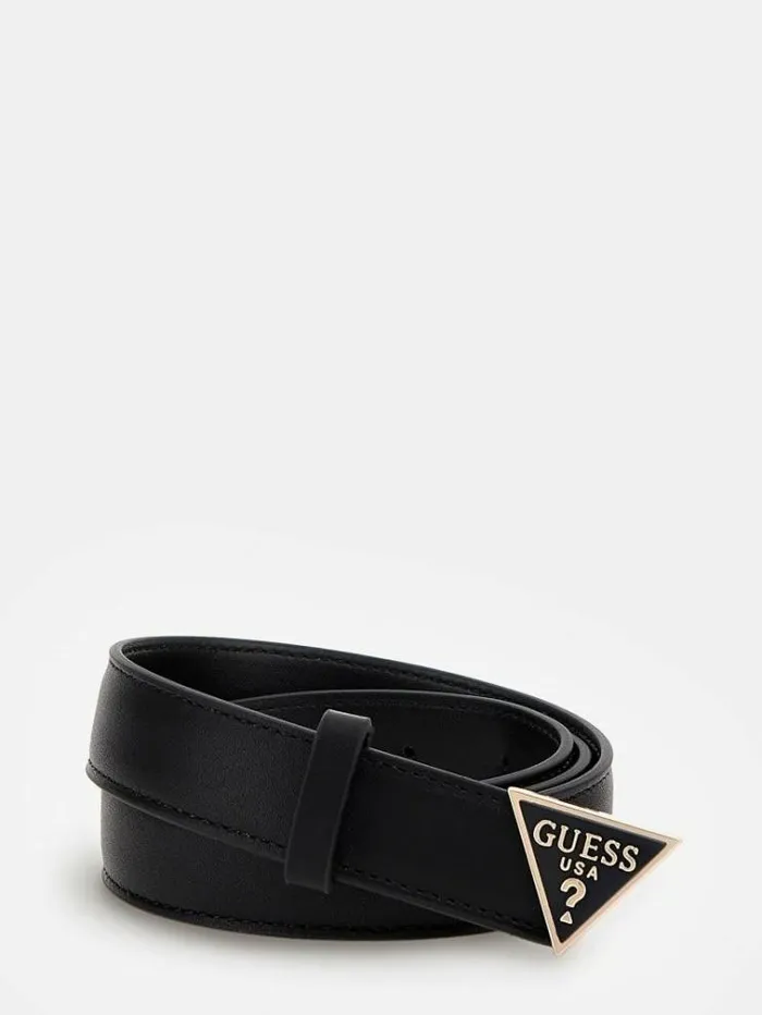 Women Corina Logo Triangle Belt Black Guess Belts