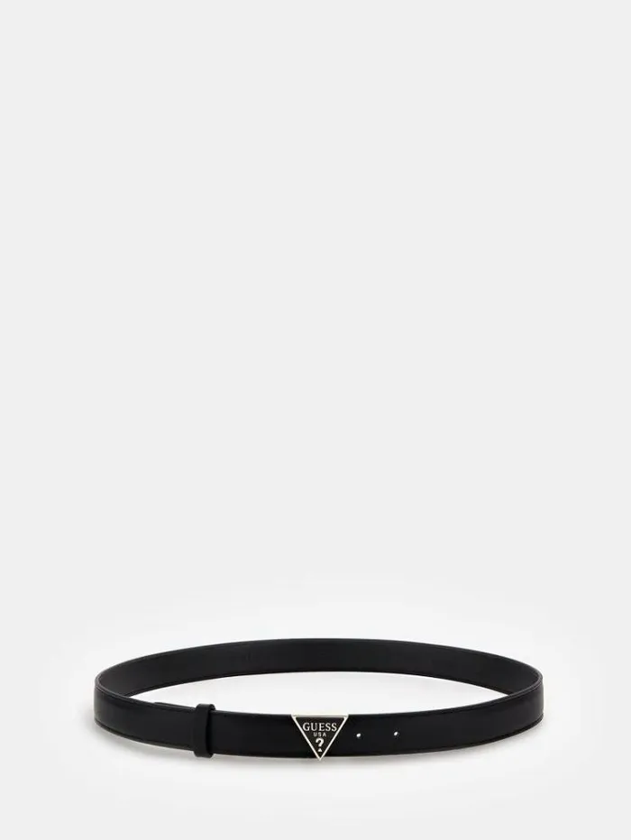 Women Corina Logo Triangle Belt Black Guess Belts