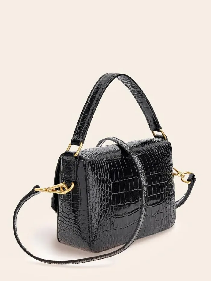 Women Cristina Real Leather Crossbody Bag White Guess Crossbody Bags