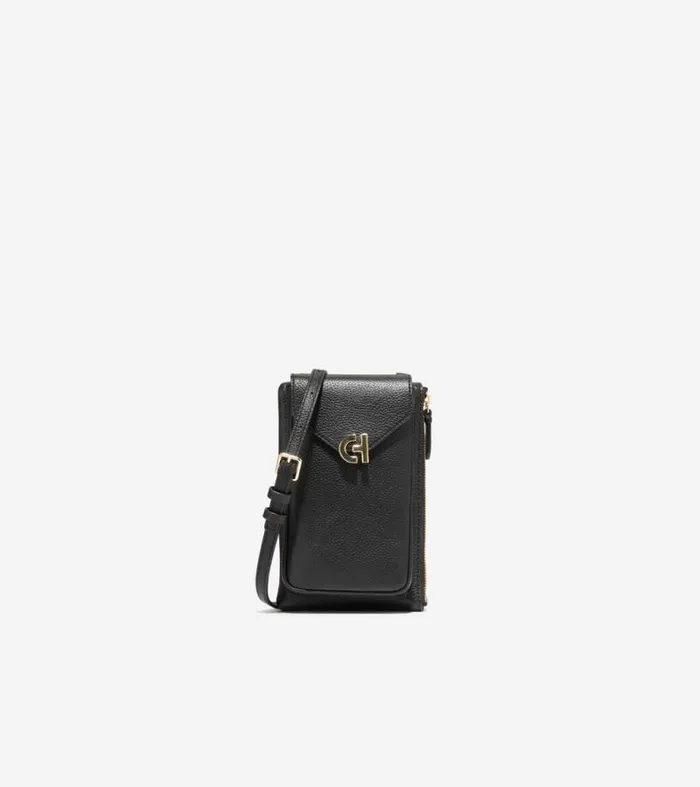 Women Crossbody Bags Cole Haan AllInOne Flap Crossbody Bag Black