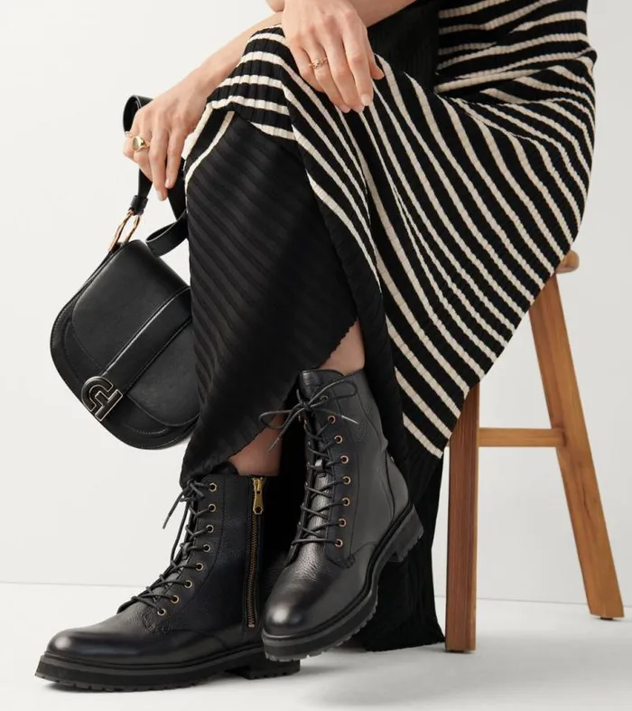 Women Crossbody Bags Cole Haan Essential Mini Saddle Bag Black