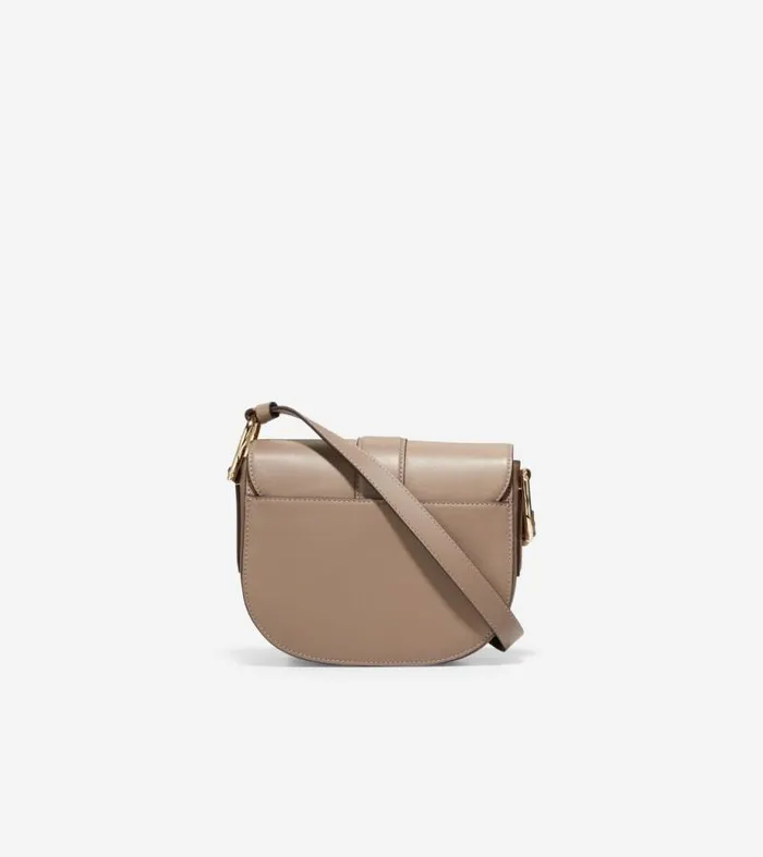 Women Crossbody Bags Cole Haan Essential Mini Saddle Bag Irish Coffee