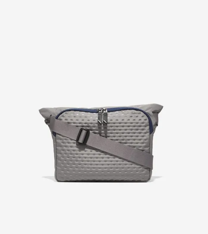 Women Crossbody Bags Cole Haan Field Day Sling Bag Tornado Gray