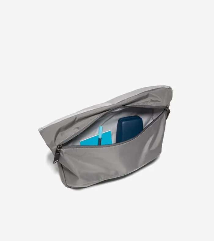 Women Crossbody Bags Cole Haan Field Day Sling Bag Tornado Gray