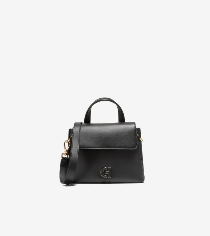 Women Crossbody Bags Cole Haan Mini Collective Satchel Black