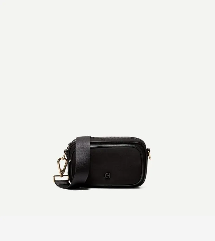 Women Crossbody Bags Cole Haan Neoprene Transit Bag Black